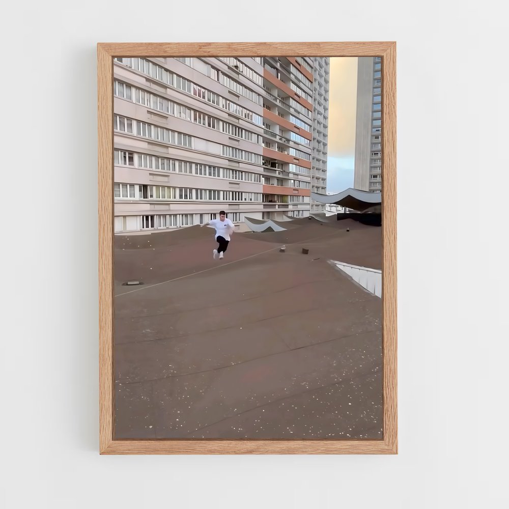 Poster Roof Rider – affiche Parkour et freerun (vue 4)